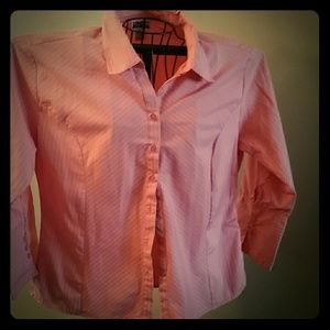 fitted striped vintage top